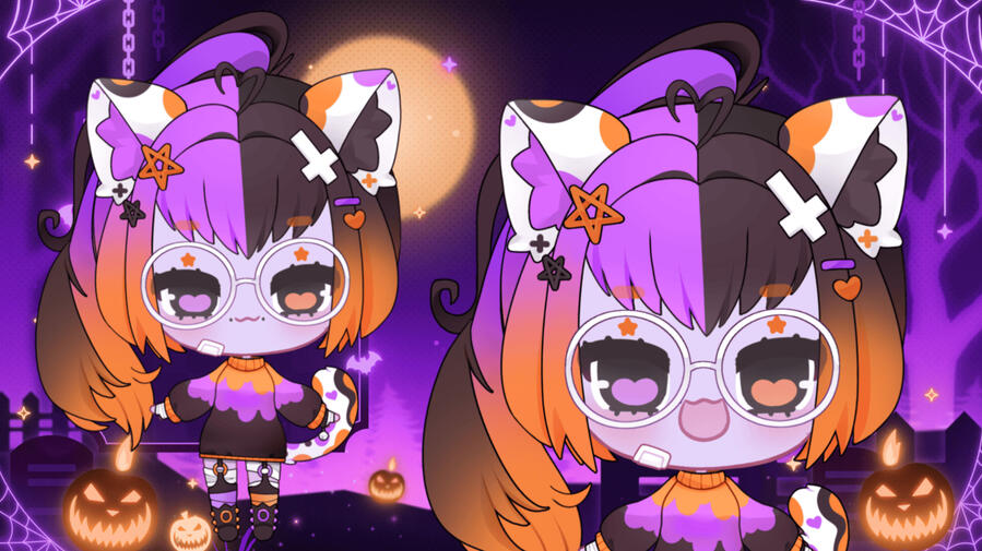 Chibi Spookii ⛧ @trytryagain_ & @_Minhart